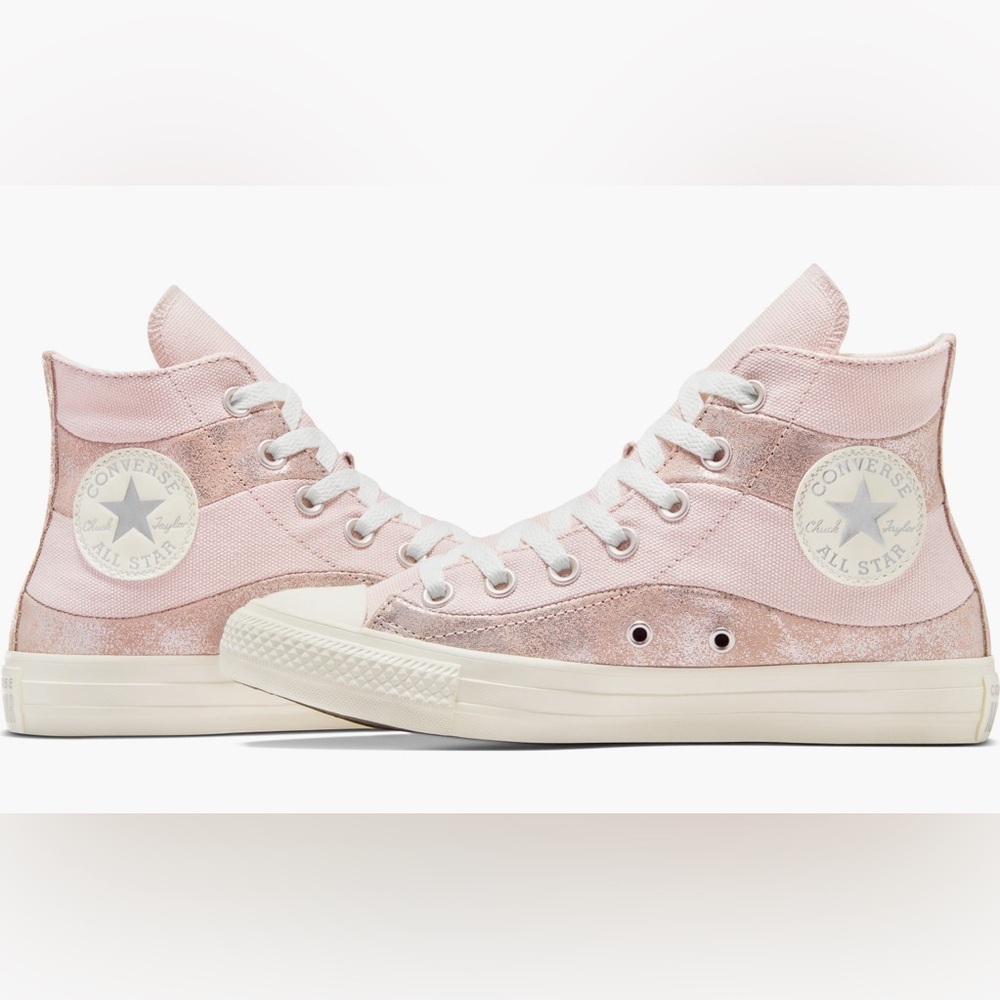 🆕 Converse Chuck Taylor All Star Suede And Canvas High Top Canvas Size 8.5
